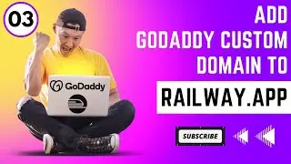 Spring Boot Deployment Tutorial - Add Godaddy custom domain to Railway.App - Part 03