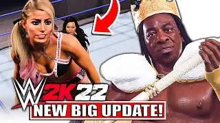 WWE 2K22 *NEW* Patch Update 1.12! All Details & Stars Added