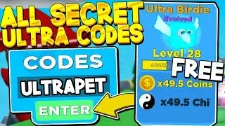 ALL SECRET EVOLVED ULTRA PET CODES IN NINJA LEGENDS SIMULATOR! Roblox