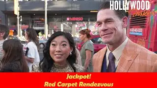 Full Rendezvous at the Premiere   'Jackpot!' Reactions of the Cast and Crew Awkwafina, John Cena