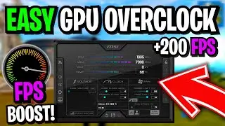 How To Use Msi Afterburner To Overclock YOUR GPU 🔧 SAFE Overclocking GUIDE in 2022!