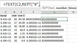 How to change from exponential to number format in Excel - Advanced