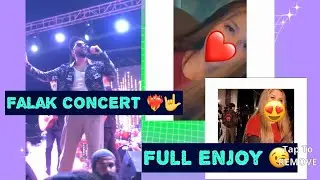 #falakshabir #concert |full enjoy 😉|. Hum late ho gy 🥹