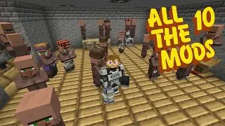 ATM10 - Ep 44 - Sophisticated Backpacks, Thermo Generators And Saving Villagers!