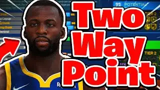 THIS NBA 2K23 TWO WAY POINT POWER FORWARD MIGHT ACTUALLY BE THE NEW PLAY GLASS IN NBA2K23!
