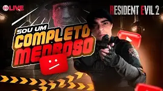 RESIDENT EVIL 2 Remake | Feat. @mijiuexe  - Eu sou um medroso! (Gameplay Português PT-BR)