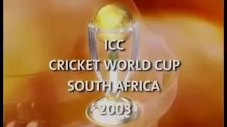 Cricket World Cup 2003 - Broadcast Opening Sequence