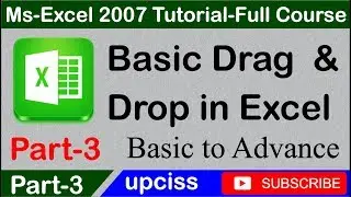 Ms Excel 2007 Tutorial Part 3