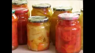 МАРИНОВАННЫЕ БОЛГАРСКИЕ ПЕРЦЫ.ДОМАШНИЙ ПРОВЕРЕННЫЙ РЕЦЕПТ! SWEET BELL PEPPERS. HOME TESTED RECIPE!
