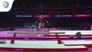 Axelle KLINCKAERT (BEL) - 2018 Artistic Gymnastics Europeans, qualification beam