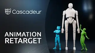 Animation Retargeting in Cascadeur