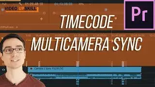 How to sync with timecode in premiere pro