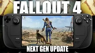 Fallout 4 (Next Gen) performance test on Steam Deck