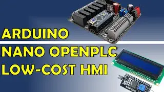 Low-cost HMI for the OpenPLC Arduino Nano PLC