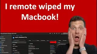 How to remote wipe macOS w/ Microsoft Endpoint Manager