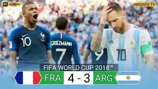 FRANCE 4-3 ARGENTINA FIFA WOLRD CUP 2018 | 4K 🔥FULL HIGHLIGHTS