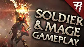 New aRPG: Warhammer Chaosbane Gameplay: High-Elf Mage & Imperial Soldier Classes (Beta)