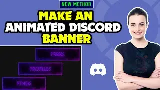 How to make an animated discord banner Free 2024 | Make a gif Discord Banner