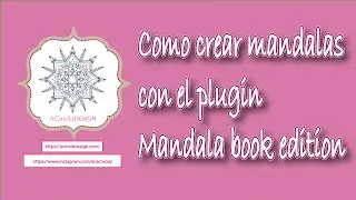 como hacer mandalas con el  plugin mandala book edition