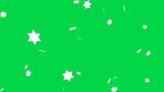 Falling Snowflakes Green Screen 4K (3d Animation)