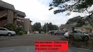 Neskowin, Oregon | 4k Driving Tour |  Pacific Coast