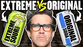 Extreme vs. Original Snacks Taste Test (Axe Throwing Game)