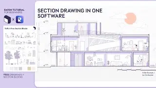 Easiest Way to Create Sections in Rayon + FREE Section Content Kit | Architectural Tutorial