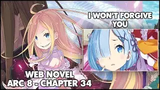 Re: Zero Arc 8 Chapter 34 Web Novel Summary "I Won't Forgive You"