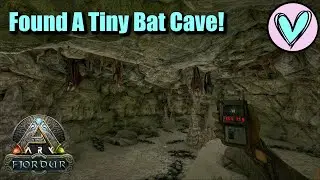 Found A Tiny Bat Cave! Another Desmodus Spawn Location! || Ark Fjordur!