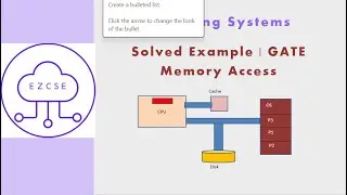 OS42a - Solved Example | Memory Access | GATE