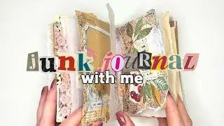 How I create simple junk journal pages with collage