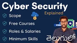 Cyber Security Information in Telugu | Free Cyber Security Courses | Vamsi Bhavani