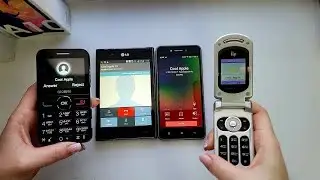 Alcatel vs LG vs Lenovo vs FLY  / Incoming & outgoing calls & call on hold ( Various ringtones)