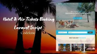 Hotel & Air Tickets Booking Laravel Script