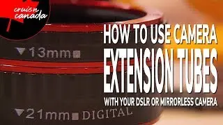 How To Use Camera Extension Tubes - Using Manual and Auto Extension Tubes for Macro Work