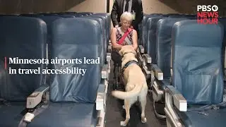 Minnesota airport leads in travel accessibility #shorts