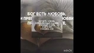 Бог есть любовь, и пребывающий в любви пребывает в Боге, и Бог в нём.1-е послание Иоанна 
