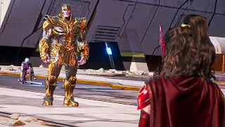 Scarlet Witch Vs Thanos - MARVEL Future Revolution