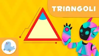 Triangoli per bambini - Equilateri, isosceli, scaleni, acutangoli, rettangoli e ottusangoli.