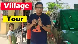 Village Tour With Lovely Little Star | Krishna Ghimire