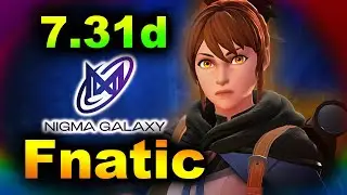 NEW PATCH 7.31d + MARCI DEBUT - FNATIC vs NIGMA Galaxy SEA - SEA DPC TOUR 3 BTS DOTA 2