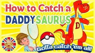 How to catch a Daddysaurus, animated story  #readaloud #bedtimestories #storytime #fathersday