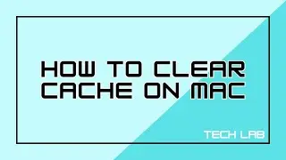 How to clear cache on Mac #tutorial #howto