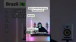 Which country has the best Phonk music?😱