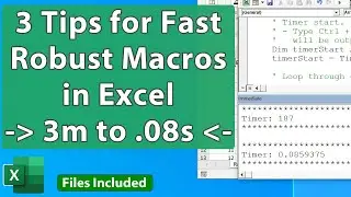 3 Tips for Faster and Better VBA Macros in Excel - Simple to Advanced