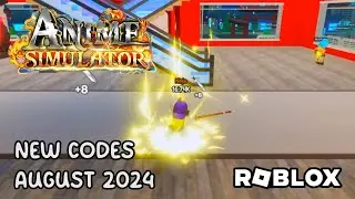 Roblox Anime Simulator New Codes August 2024