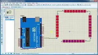 ws2812 neopixel proteus simulation with arduino