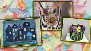 DIY. Amazing and beautiful sewing ideas from scraps and pieces of fabric/ Patchwork.