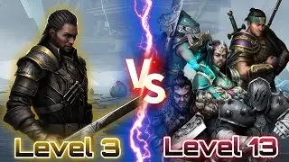 *LEVEL 3* Gideon VS. MAX Dojo 13 Heroes 💀💀💯💯 | MOST INSANE GIDEON CLUTCHES - Shadow Fight Arena 4✨