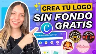 COMO HACER UN LOGO EN CANVA SIN FONDO ¡GRATIS! 😱